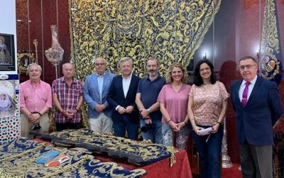 Visita del Instituto Andaluz de Patrimonio Histórico a nuestra Hermandad.  (IAPH)