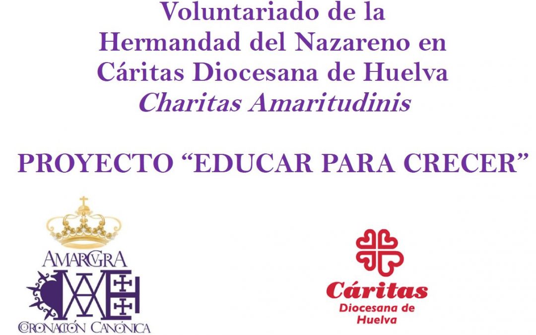 Voluntariado Obra Social Coronación «Educar para Crecer» – Plazo de Inscripción al voluntariado.