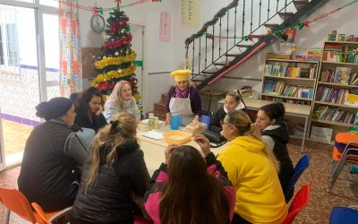 👩🏼‍🍳. Taller de cocina con Rosy Calvo Morano en el Proyecto “Educar para Crecer”  Cáritas Diocesana de Huelva, (Obra Social Coronación Mª Sta de la Amargura)